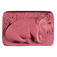 Pig, Milky Way mold. #MW1042